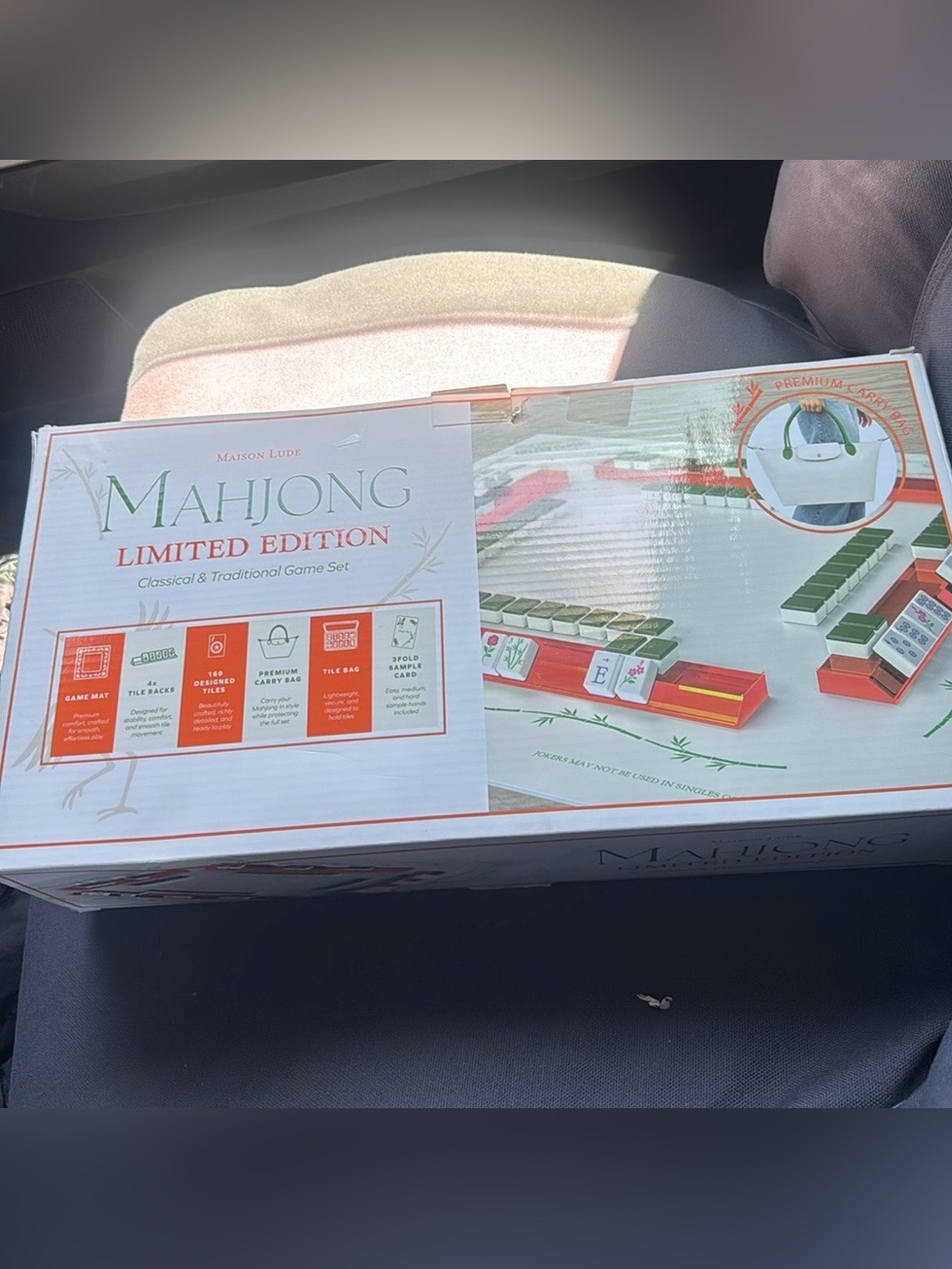 MAISON LUDE MAHJONG LIMITED EDITION Classical & Traditional Game Set